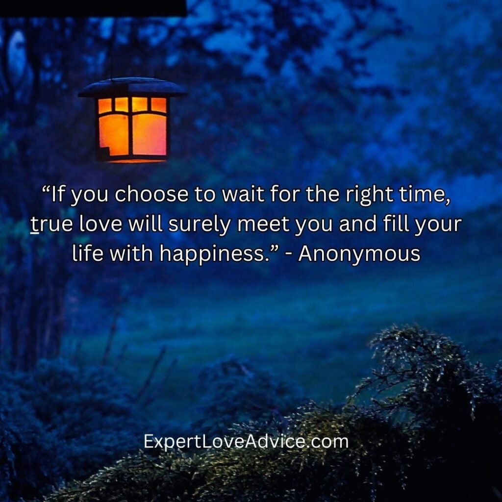 Love Waits Quotes