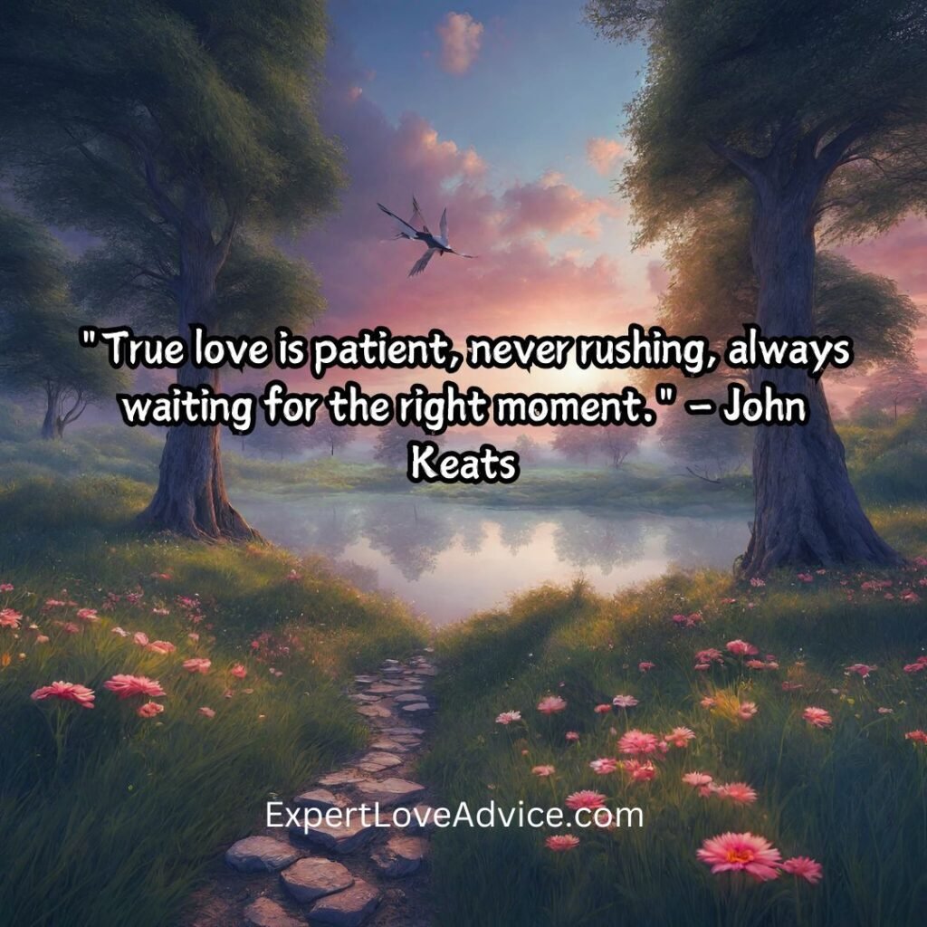 Love Waits Quotes